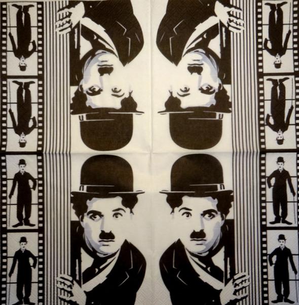 032 Stars - 3-lagig - Charlie Chaplin - ti-flair - Bistro